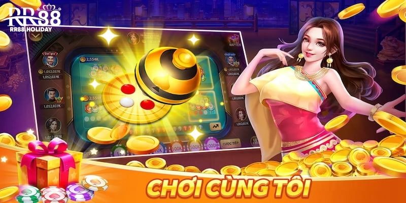 Sảnh xóc đĩa với giao diện chân thực